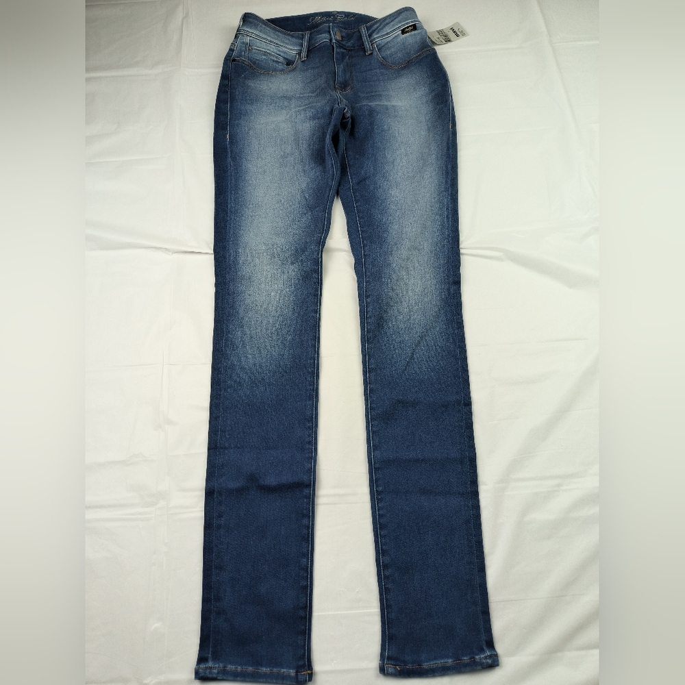 Mavi Alexa Mid Rise Skinny Denim Blue Jeans Dark Wash Stretch Womens 27/33